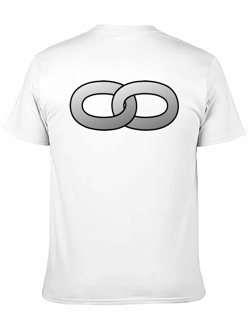 Interlocked Rings Graphic Tee - Stylish Black T-Shirt