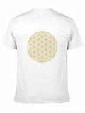 Flower of Life Graphic Tee - Black