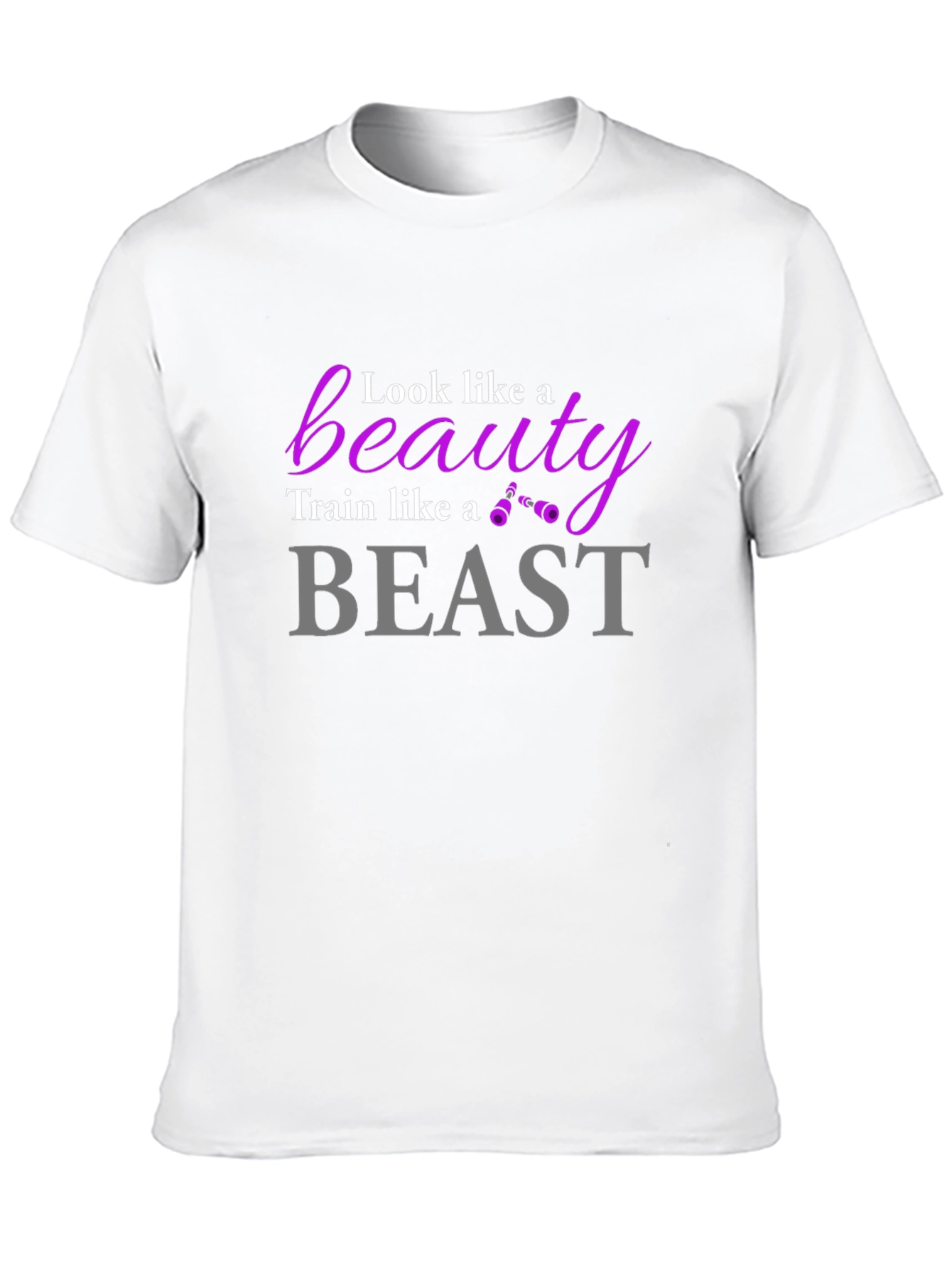 Beauty and the Beast Workout T-Shirt