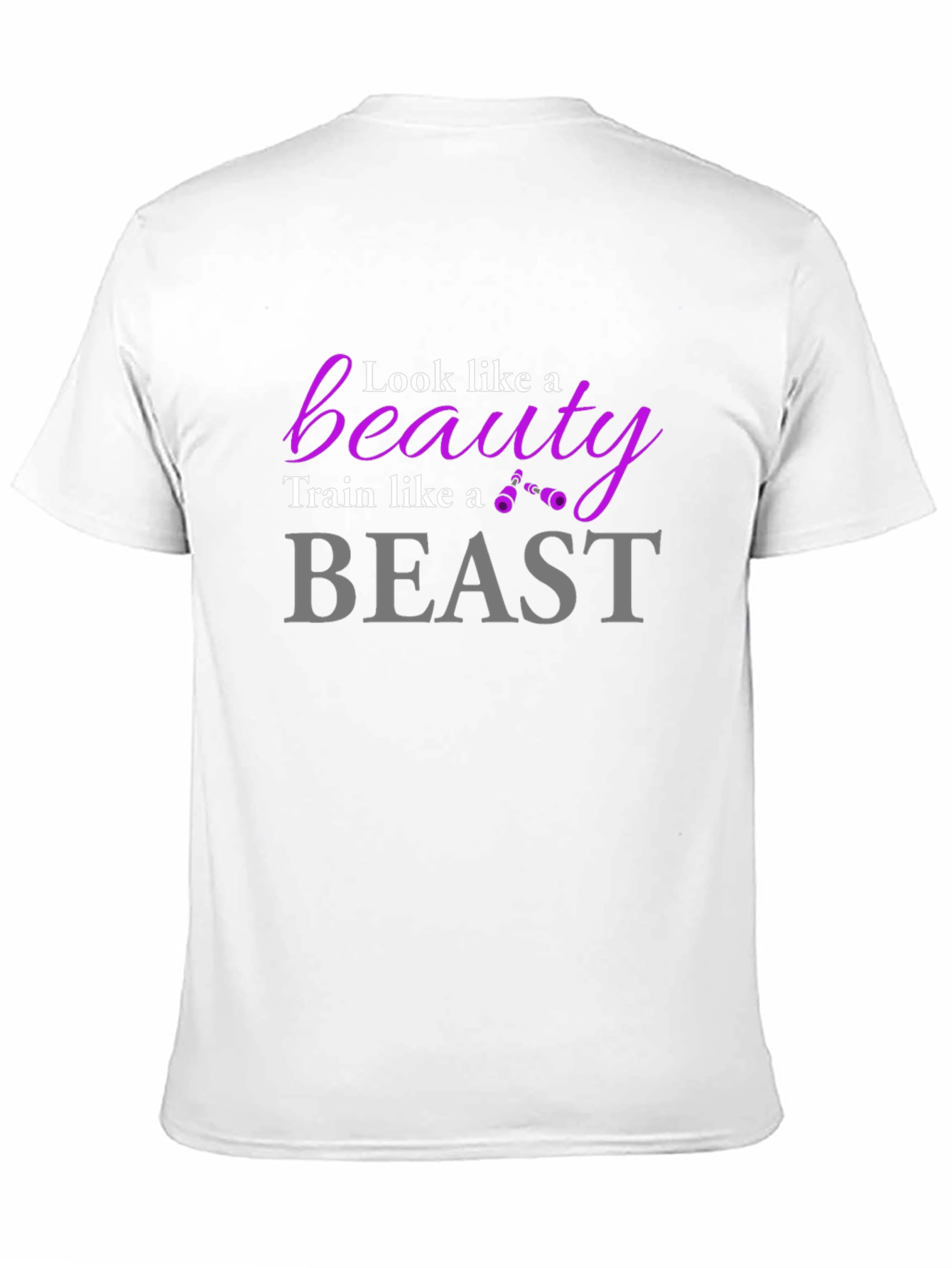 Beauty and the Beast Workout T-Shirt
