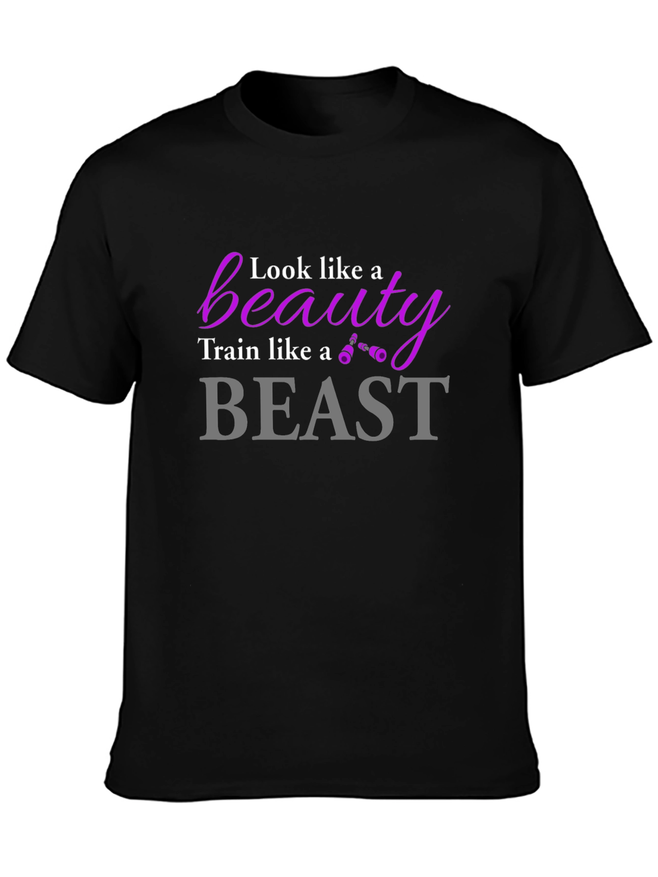 Beauty and the Beast Workout T-Shirt