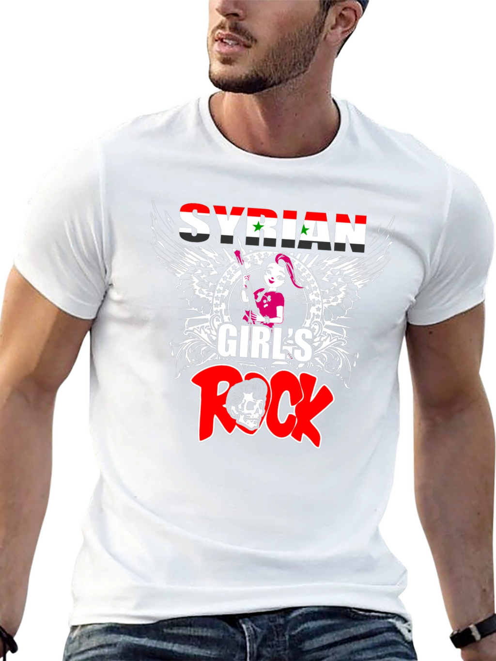Syrian Girls Rock T-Shirt - Graphic Tee