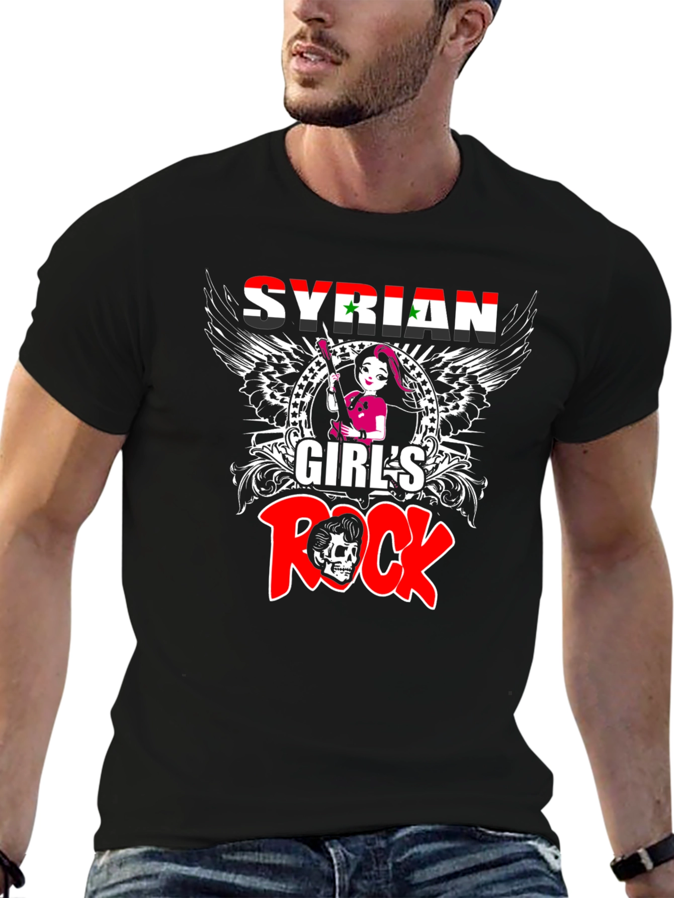 Syrian Girls Rock T-Shirt - Graphic Tee