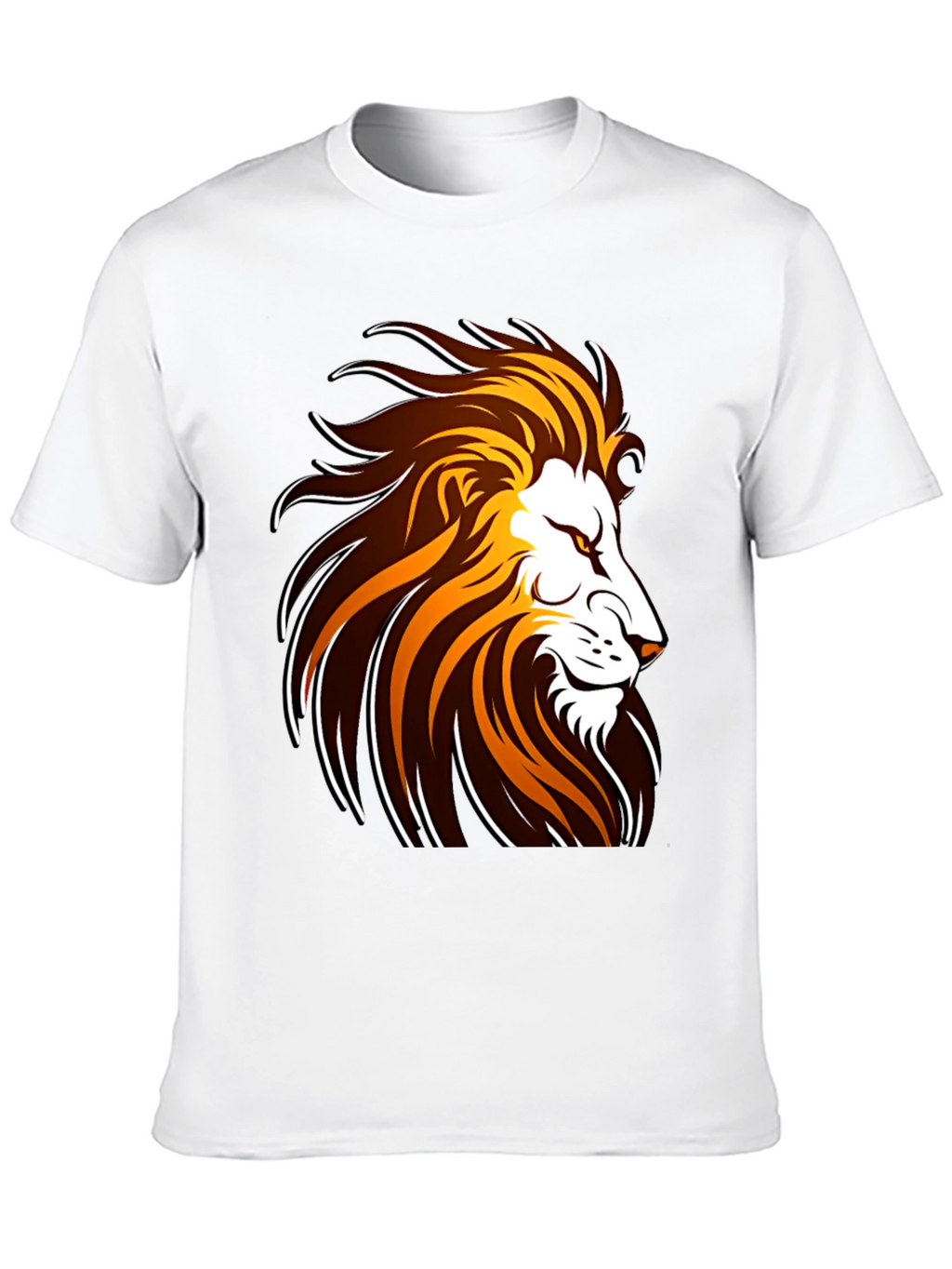 Lion Graphic Tee - Bold Design