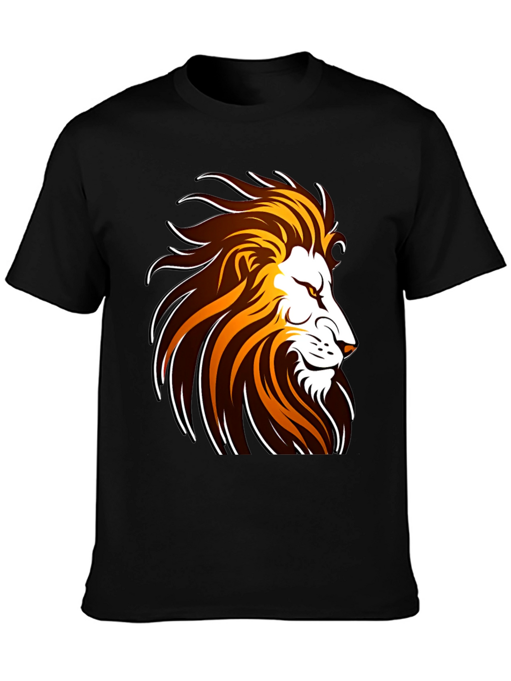 Lion Graphic Tee - Bold Design