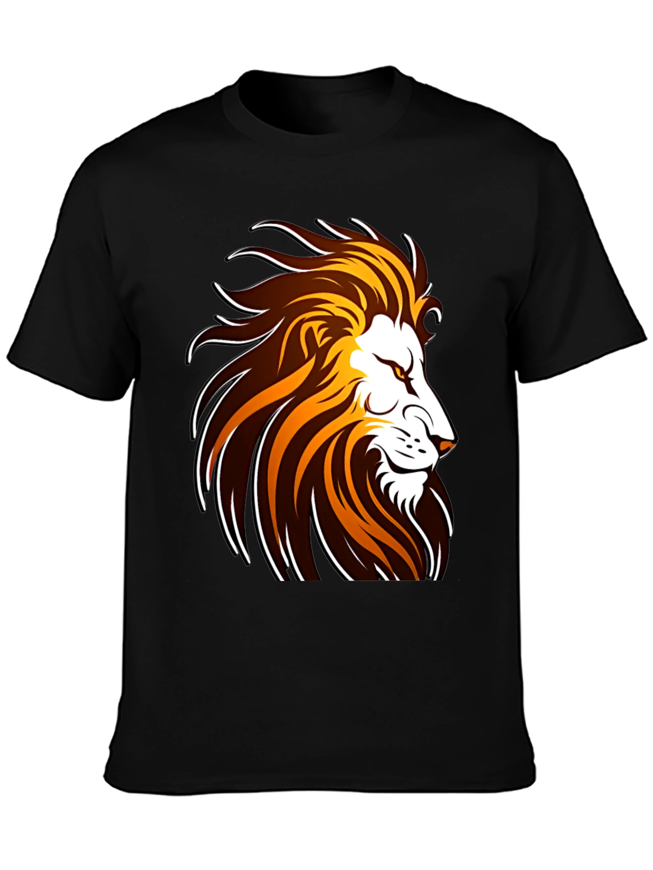 Lion Graphic Tee - Bold Design