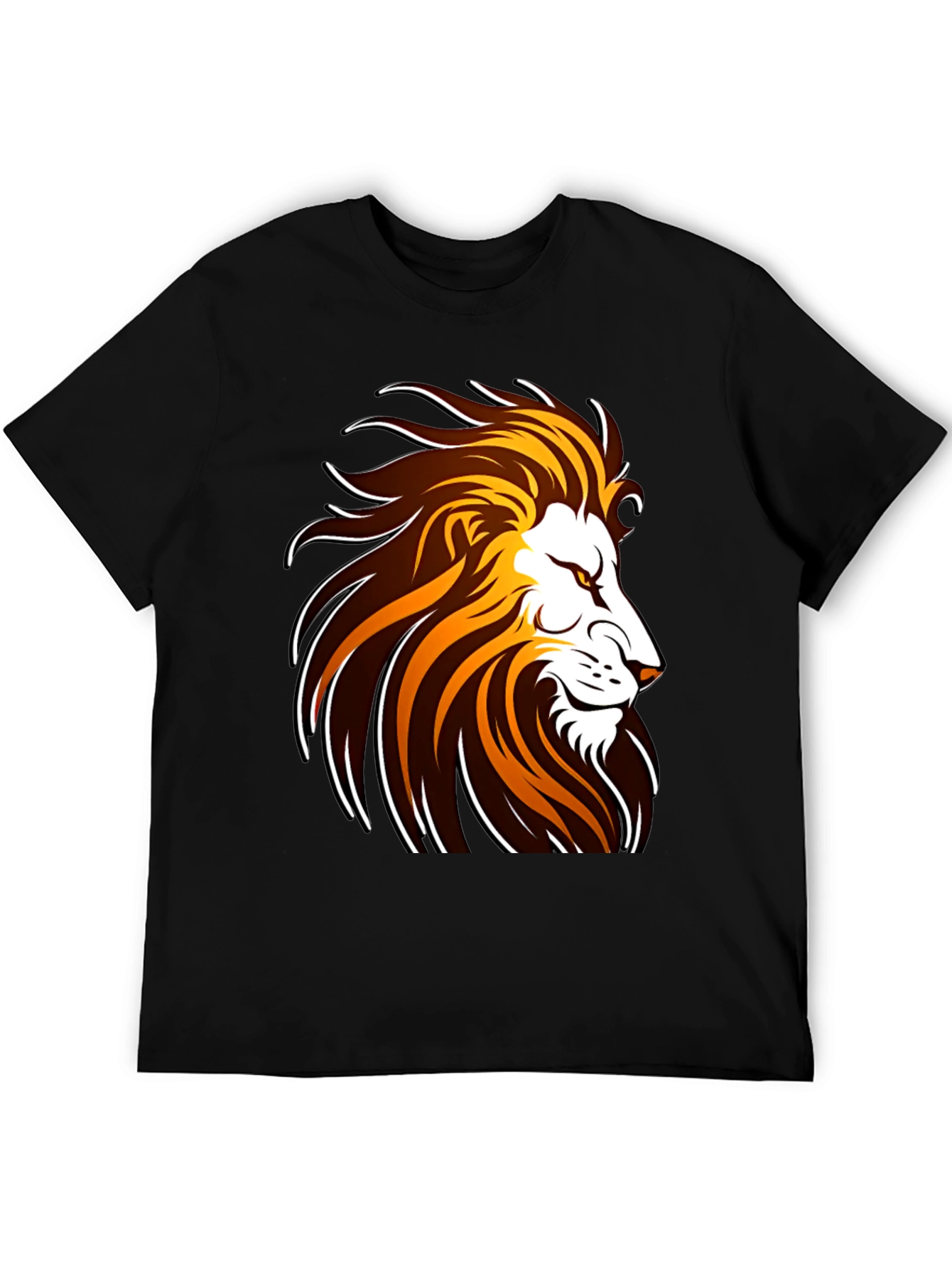 Lion Graphic Tee - Bold Design