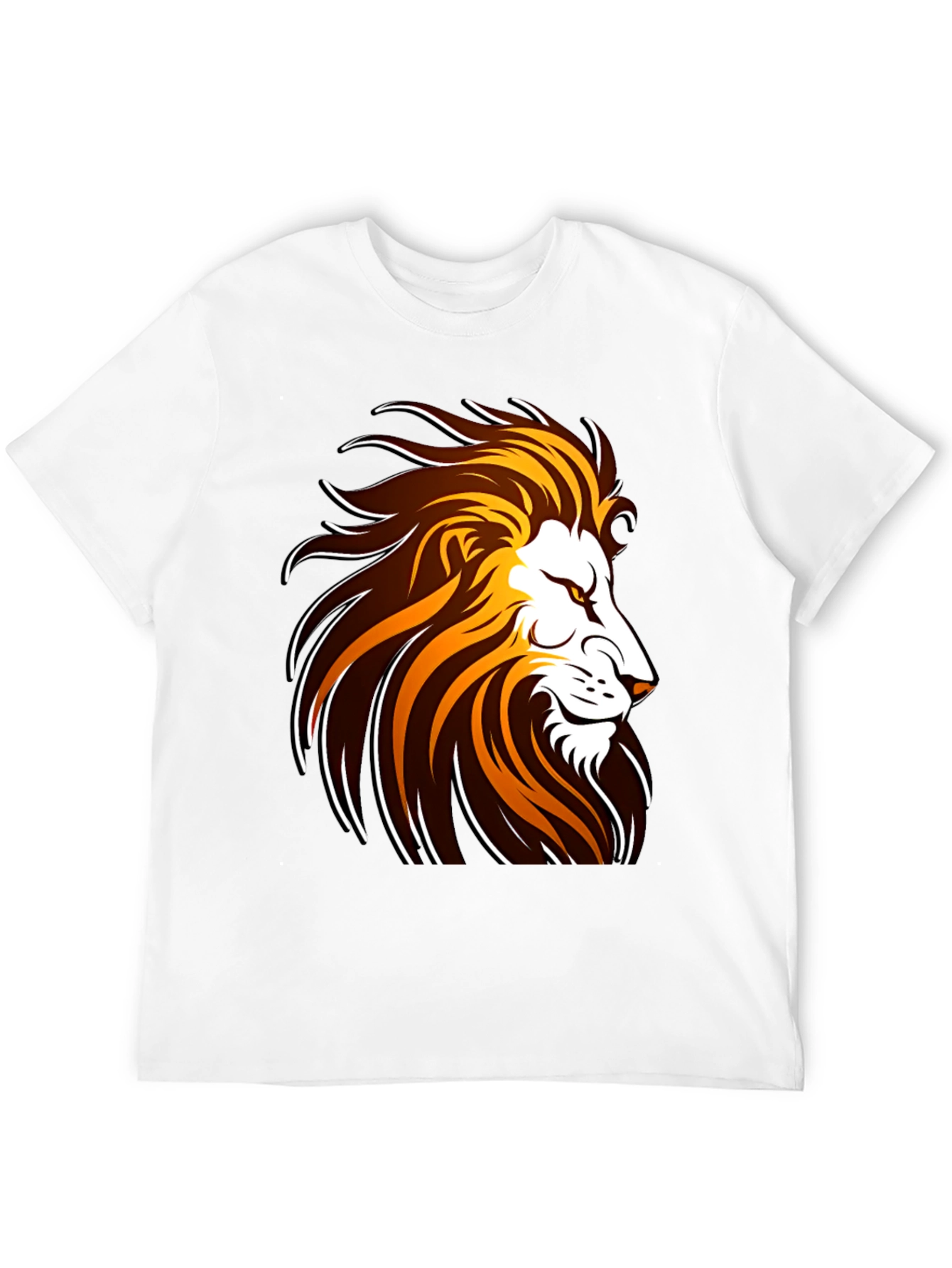 Lion Graphic Tee - Bold Design
