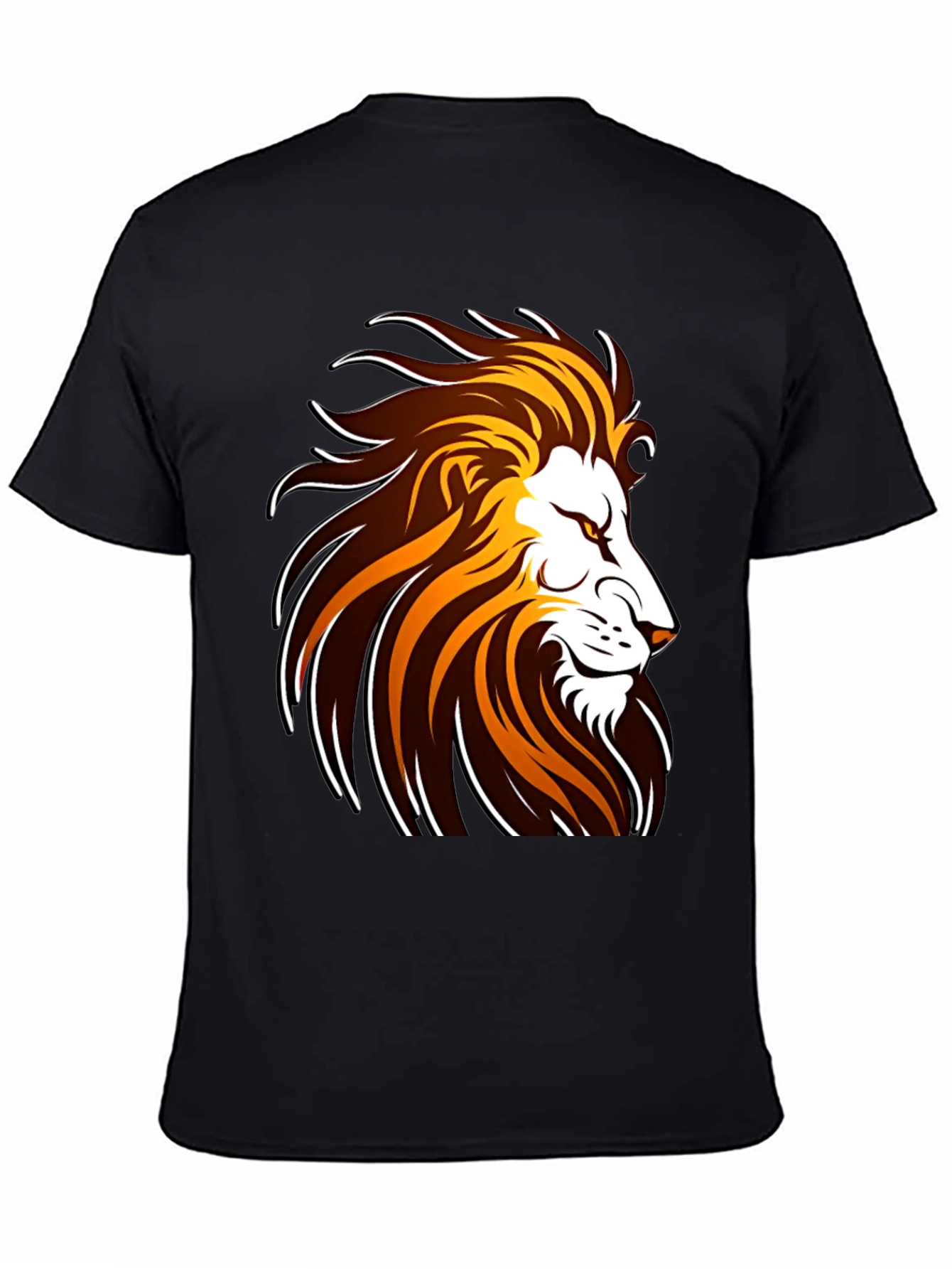 Lion Graphic Tee - Bold Design