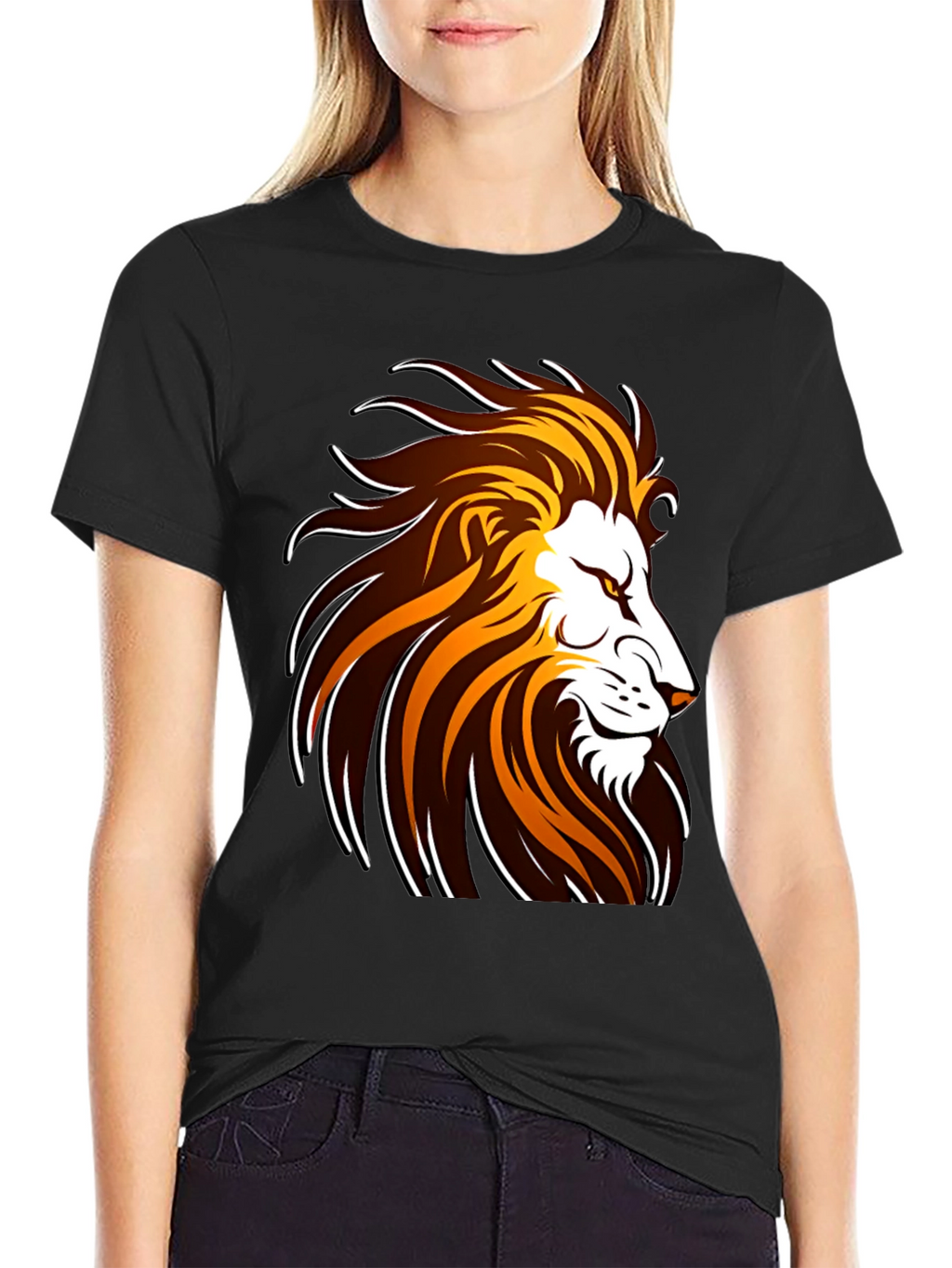 Lion Graphic Tee - Bold Design