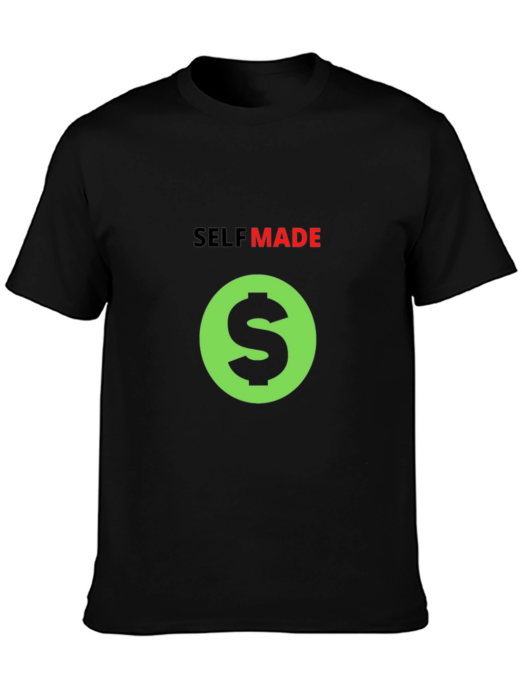 Self Made Black T-Shirt