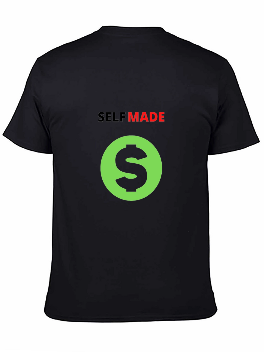 Self Made Black T-Shirt