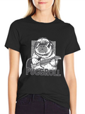 Pug & Roll Graphic T-Shirt