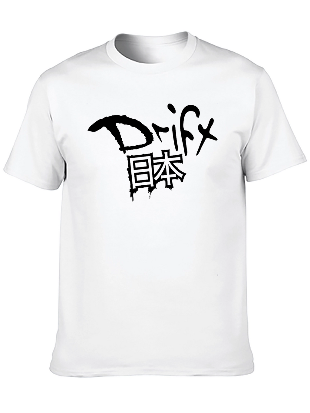 Drift Japan Tee - Mens Black Graphic T-Shirt