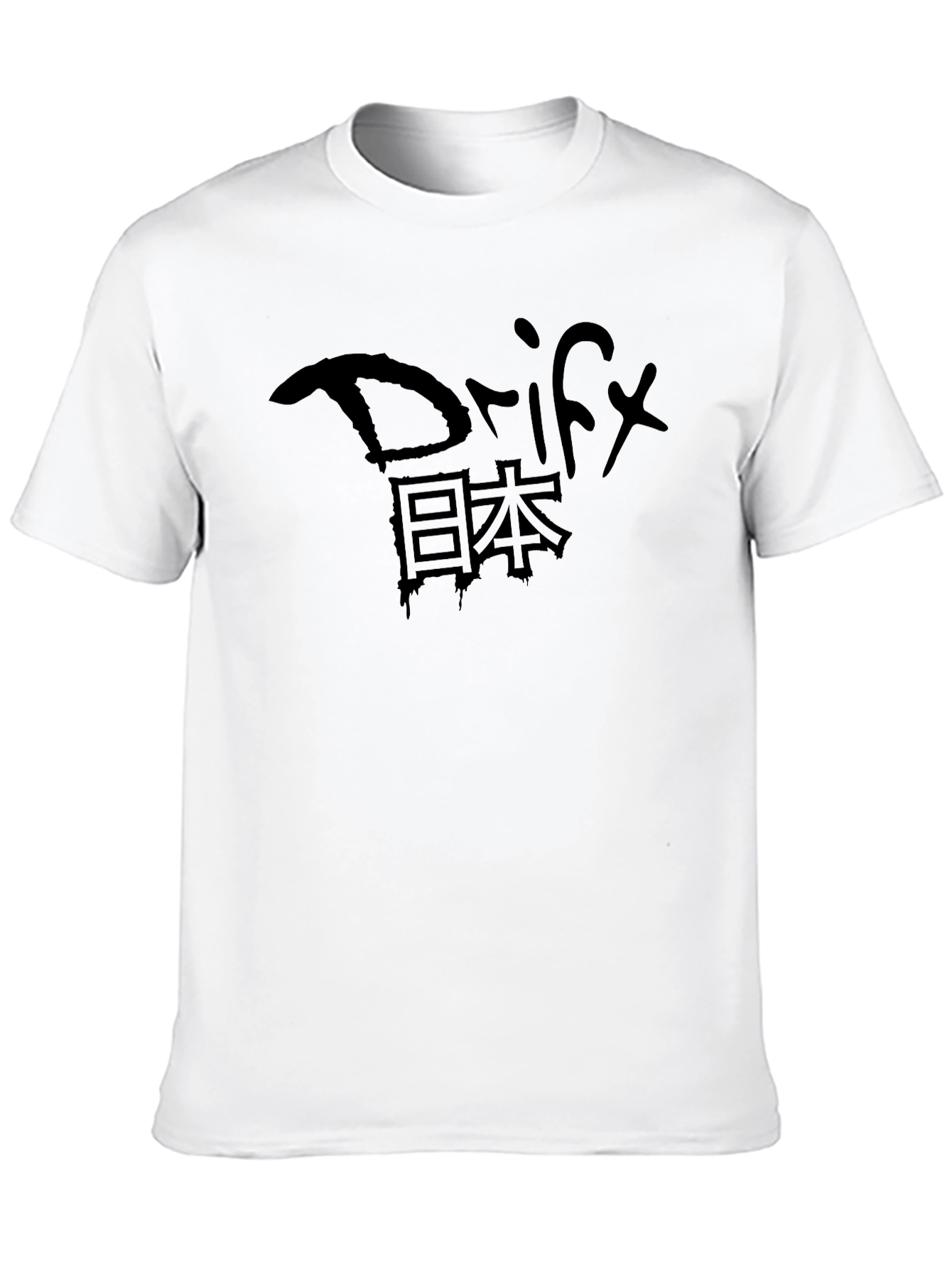 Drift Japan Tee - Mens Black Graphic T-Shirt