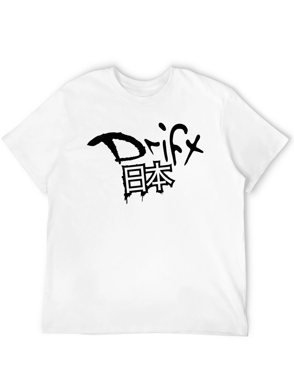 Drift Japan Tee - Mens Black Graphic T-Shirt