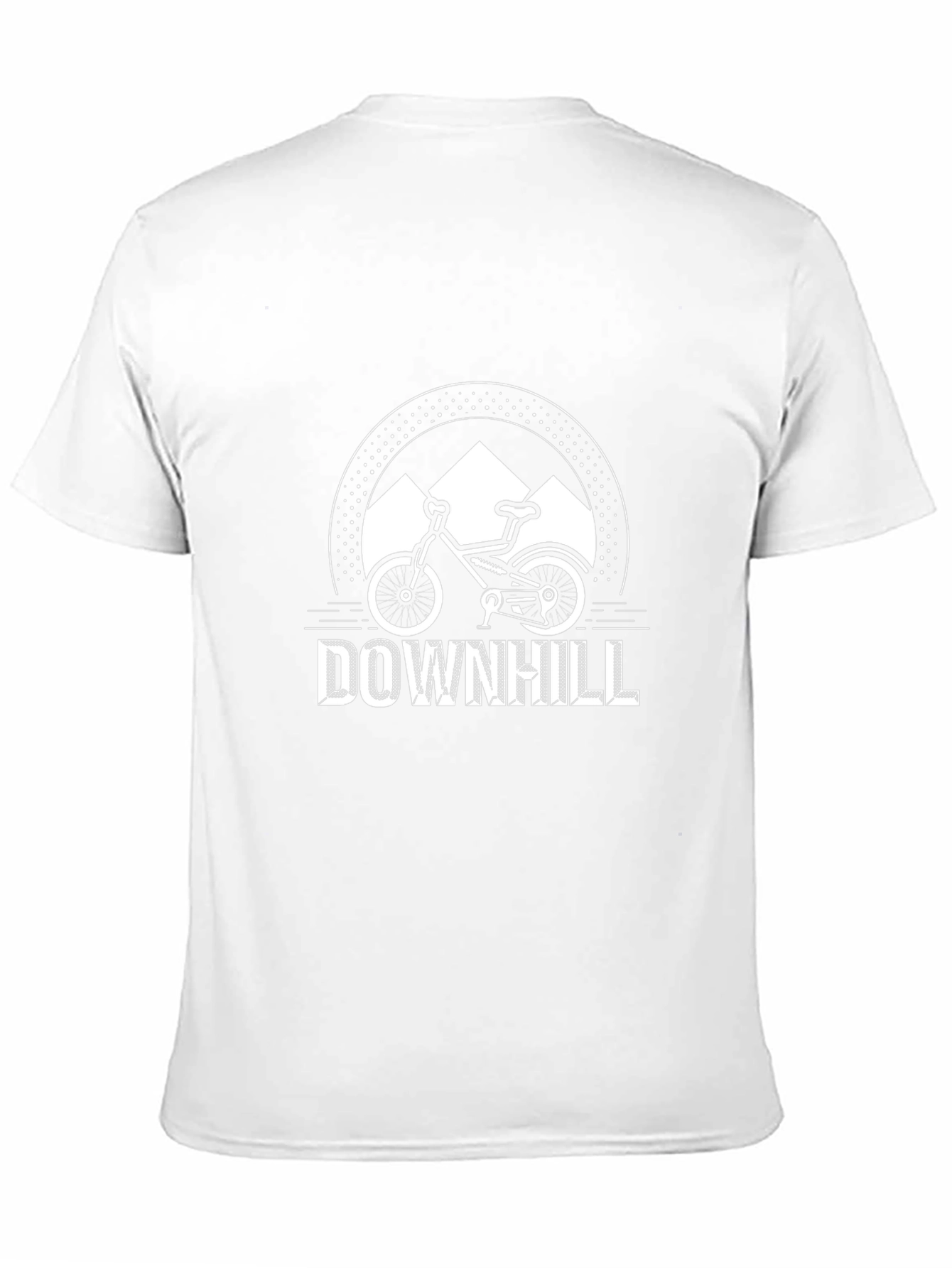 Downhill Mountain Biking T-Shirt - Black