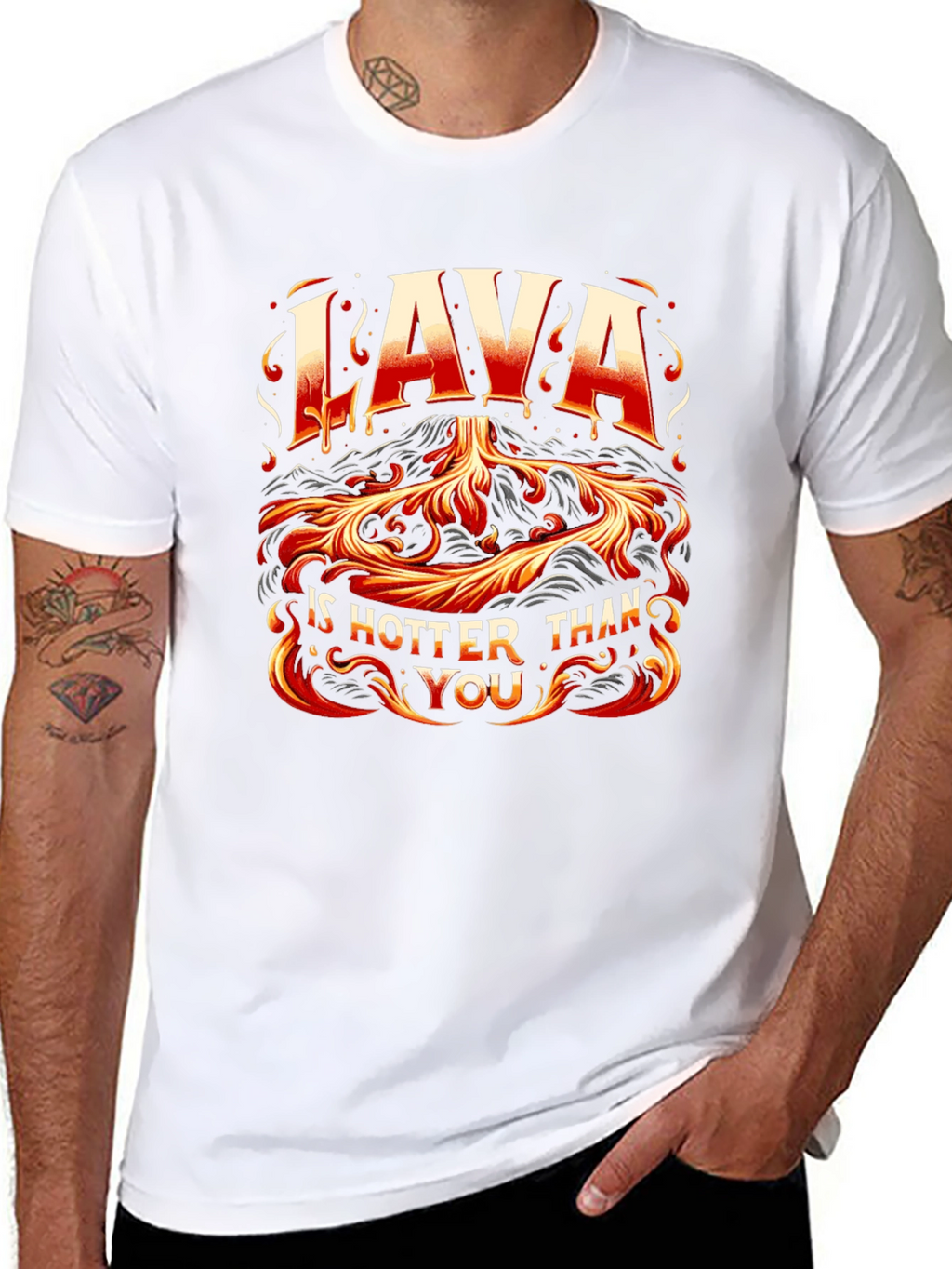 Lava is Hotter Than You Graphic T-Shirt