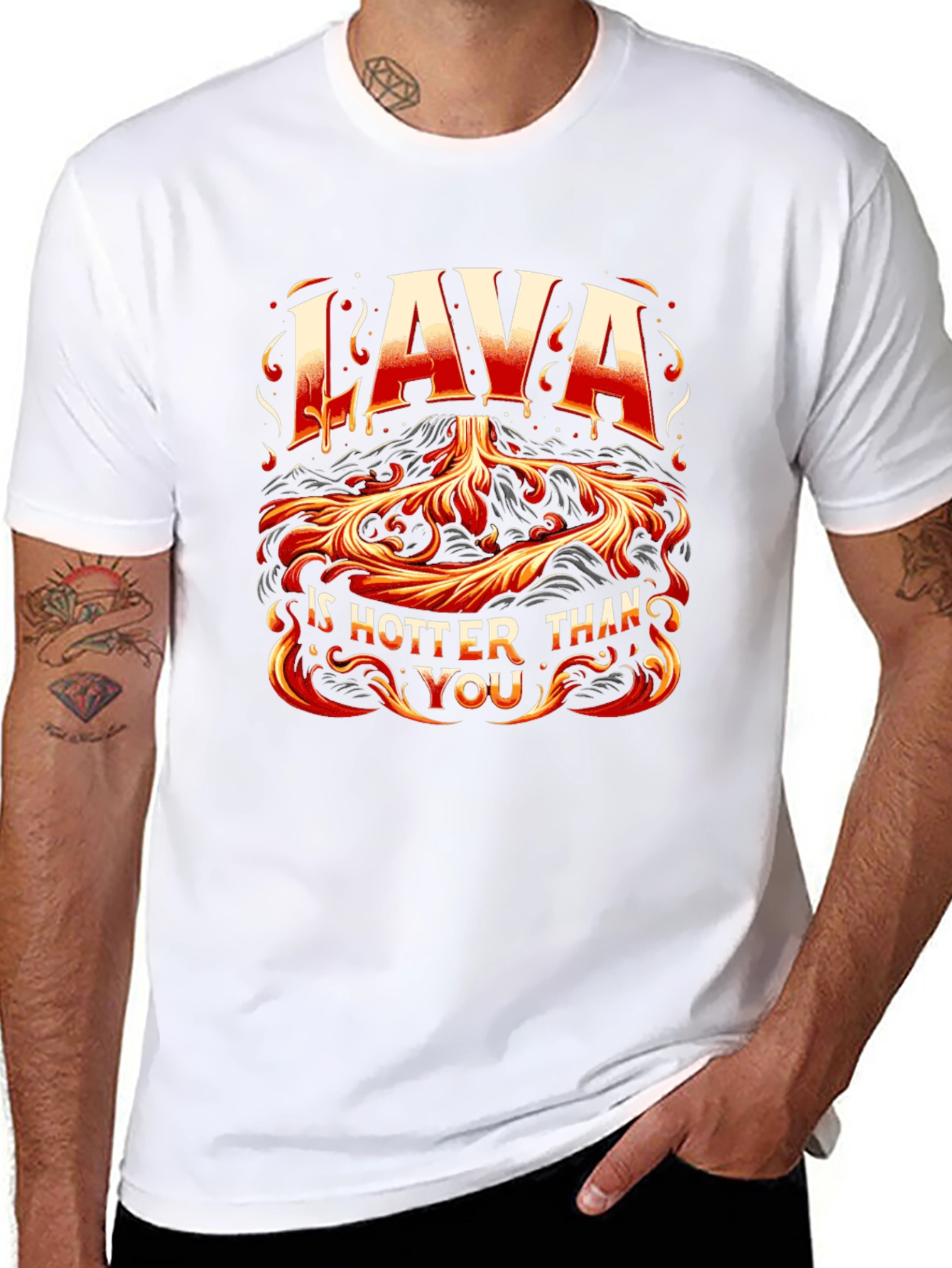 Lava is Hotter Than You Graphic T-Shirt