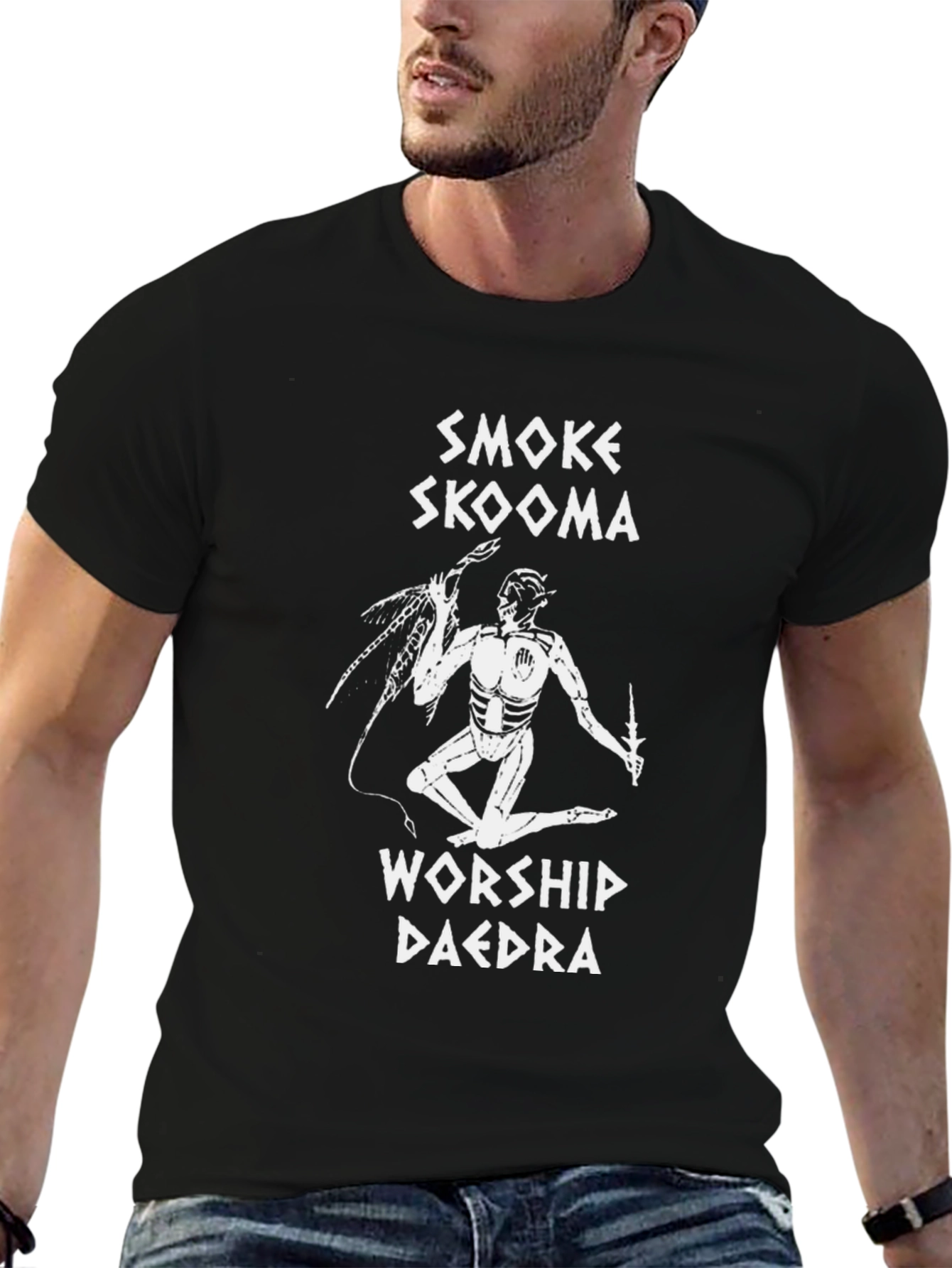 Smoke Skooma Worship Daedra T-Shirt
