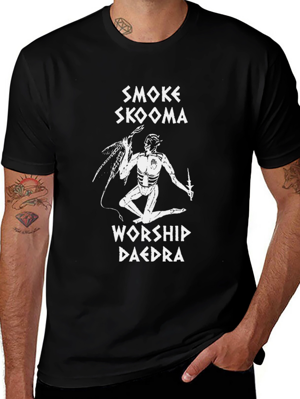 Smoke Skooma Worship Daedra T-Shirt