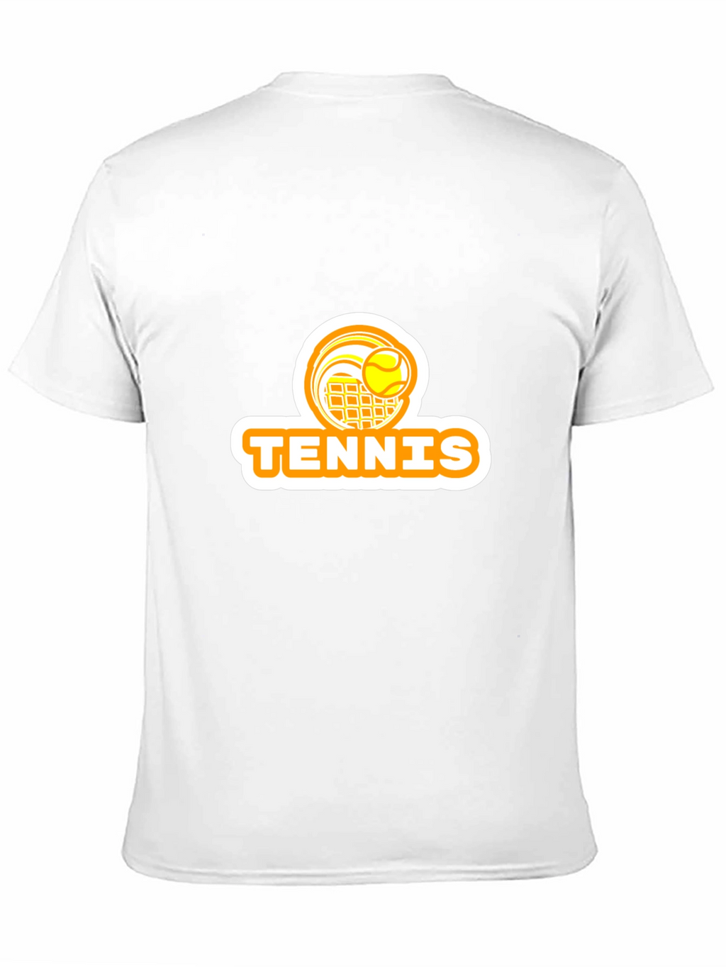 Tennis Graphic T-Shirt - Black