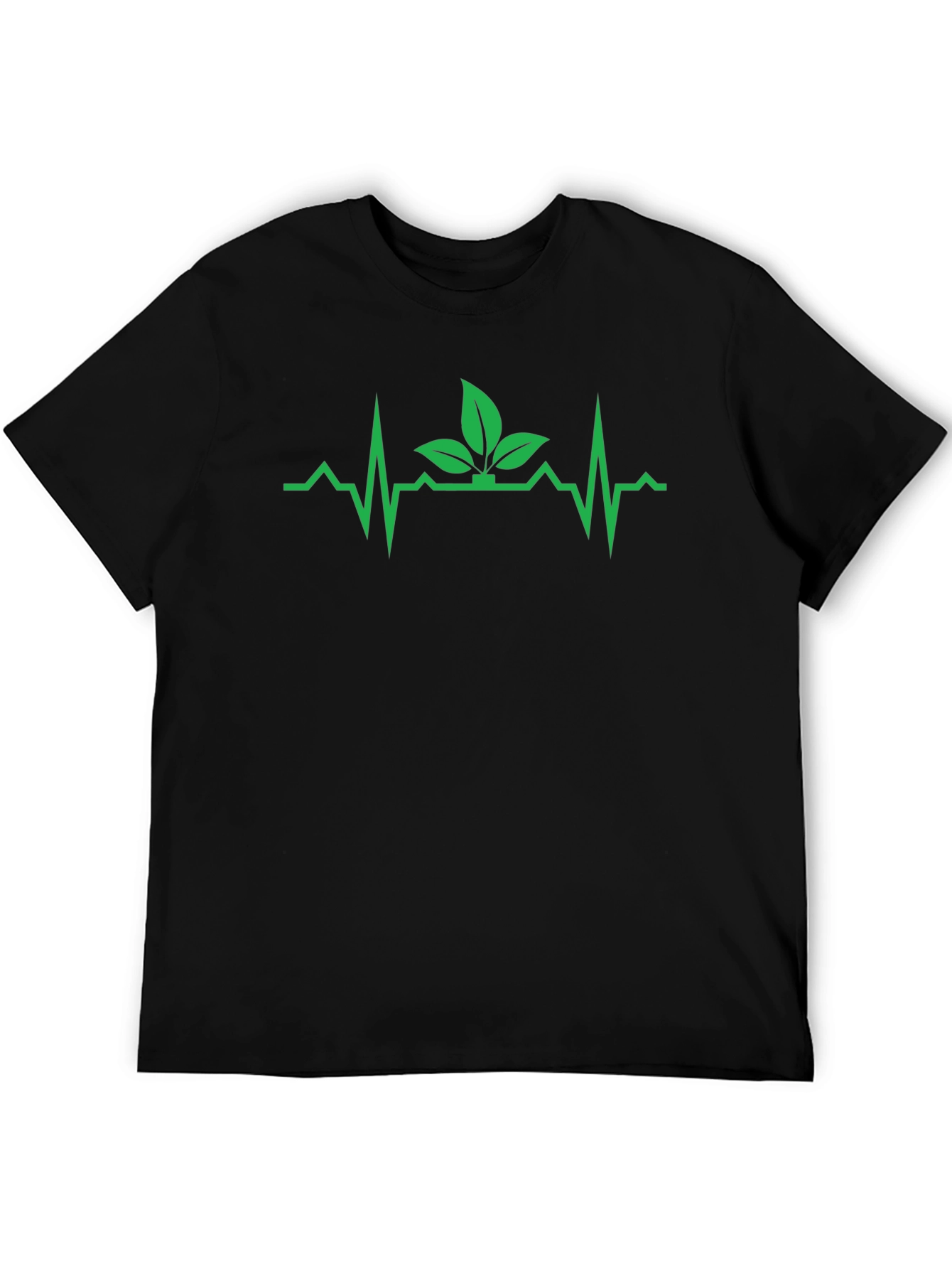 Nature Beat T-Shirt - Eco Heartbeat Tee