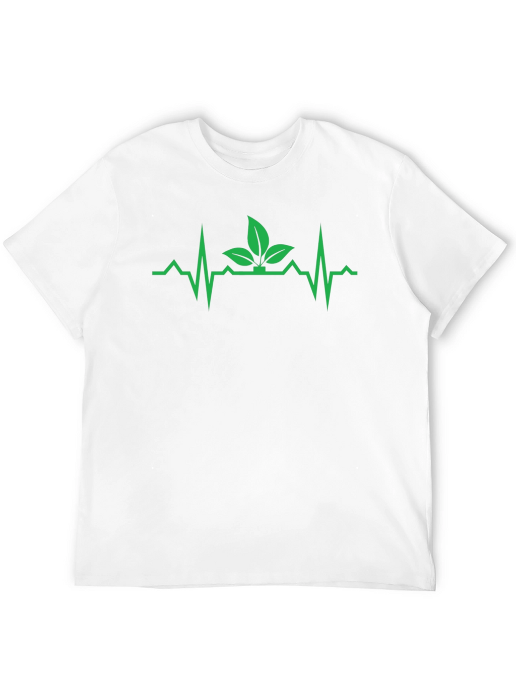 Nature Beat T-Shirt - Eco Heartbeat Tee