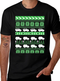 Festive 4x4 Car Holiday T-Shirt
