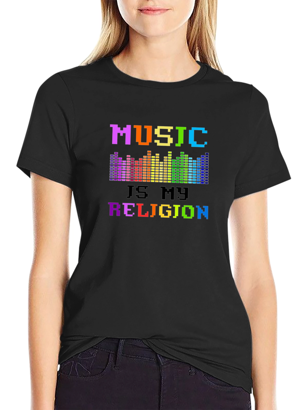 Music is My Religion Graphic Tee