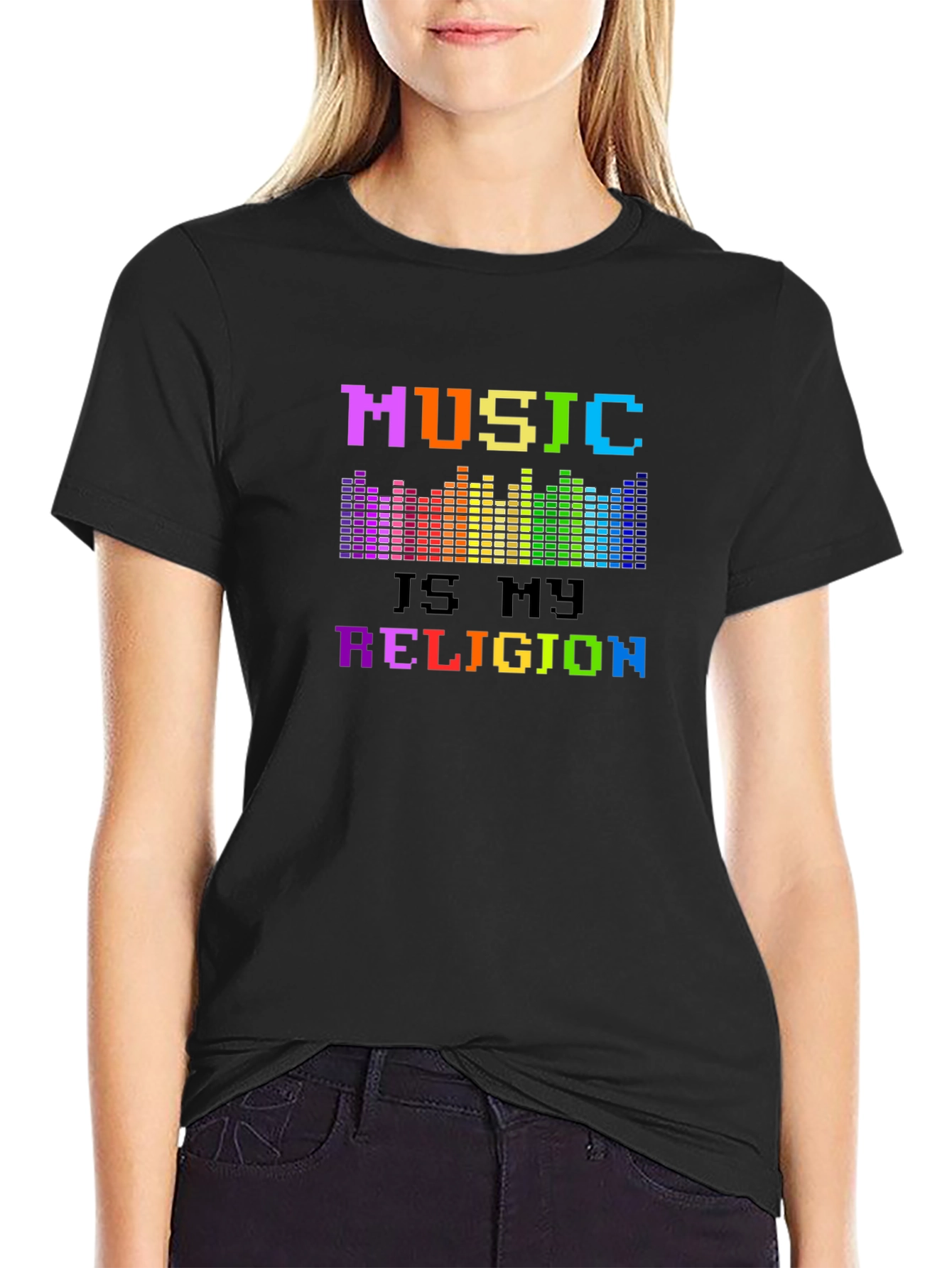 Music is My Religion Graphic Tee