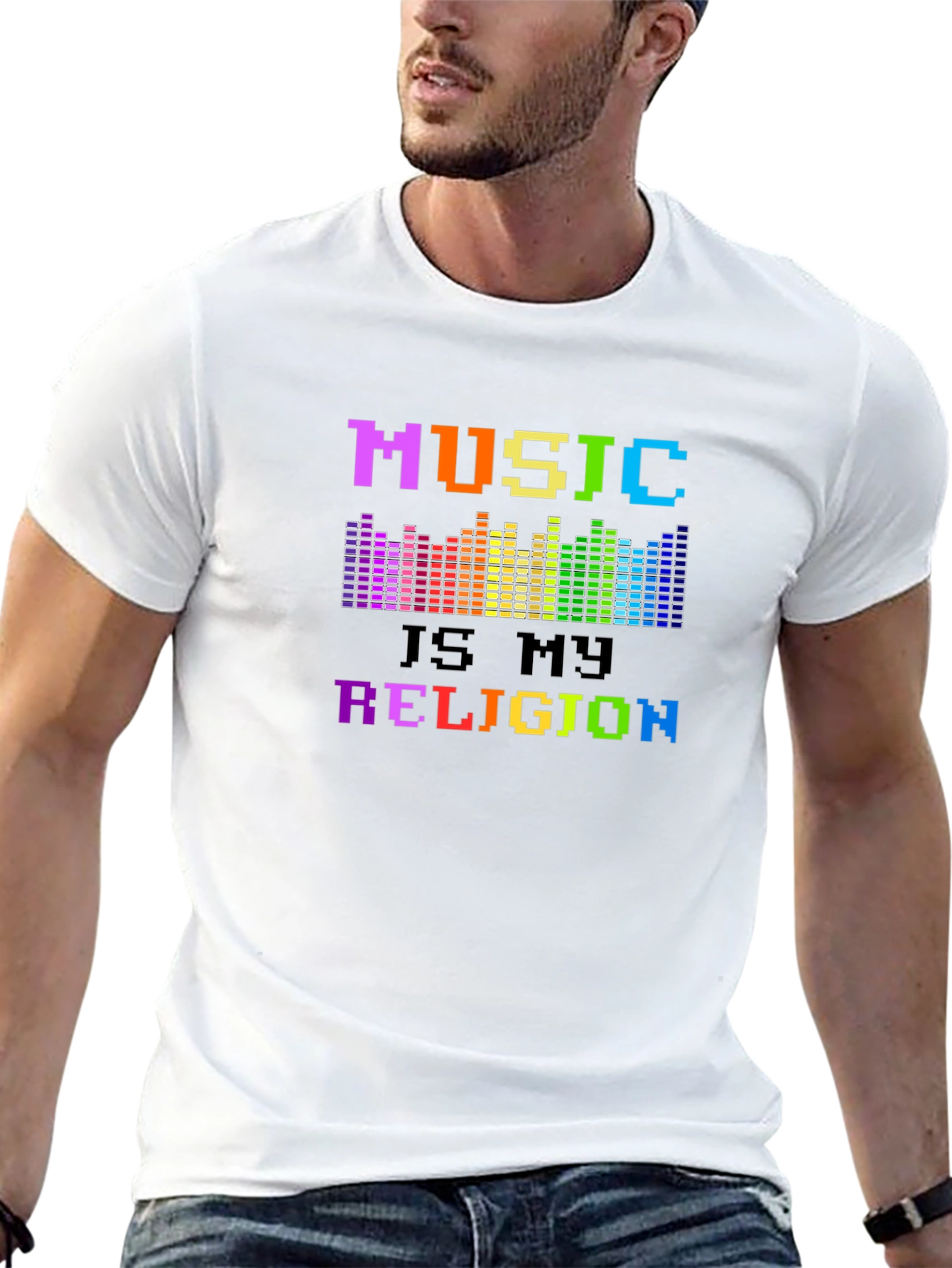 Music is My Religion Graphic Tee
