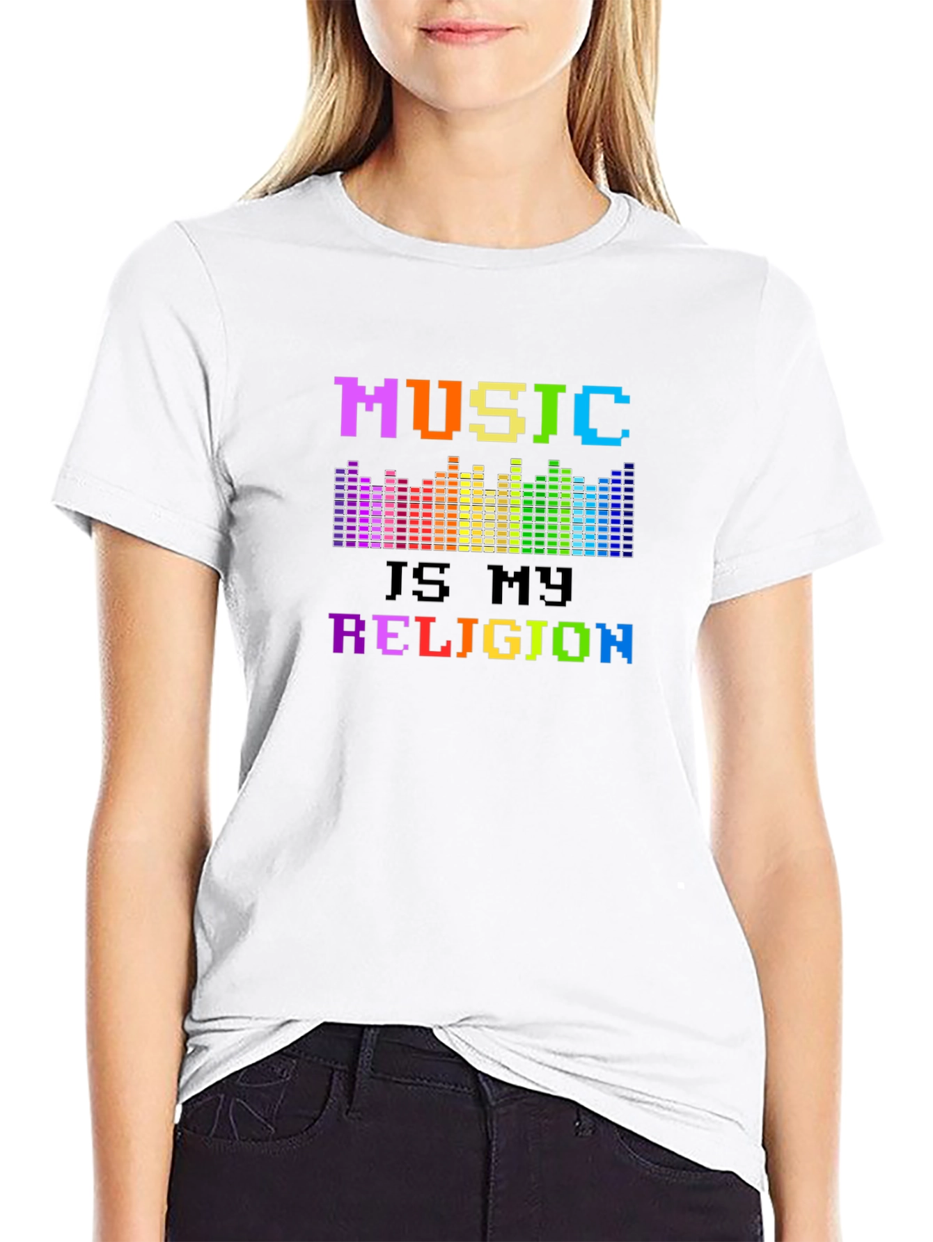 Music is My Religion Graphic Tee