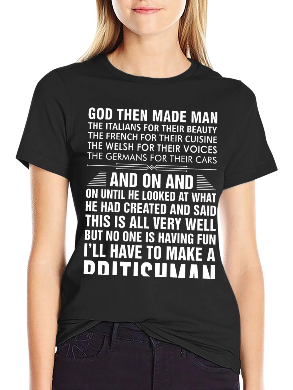 Funny British Humor T-Shirt