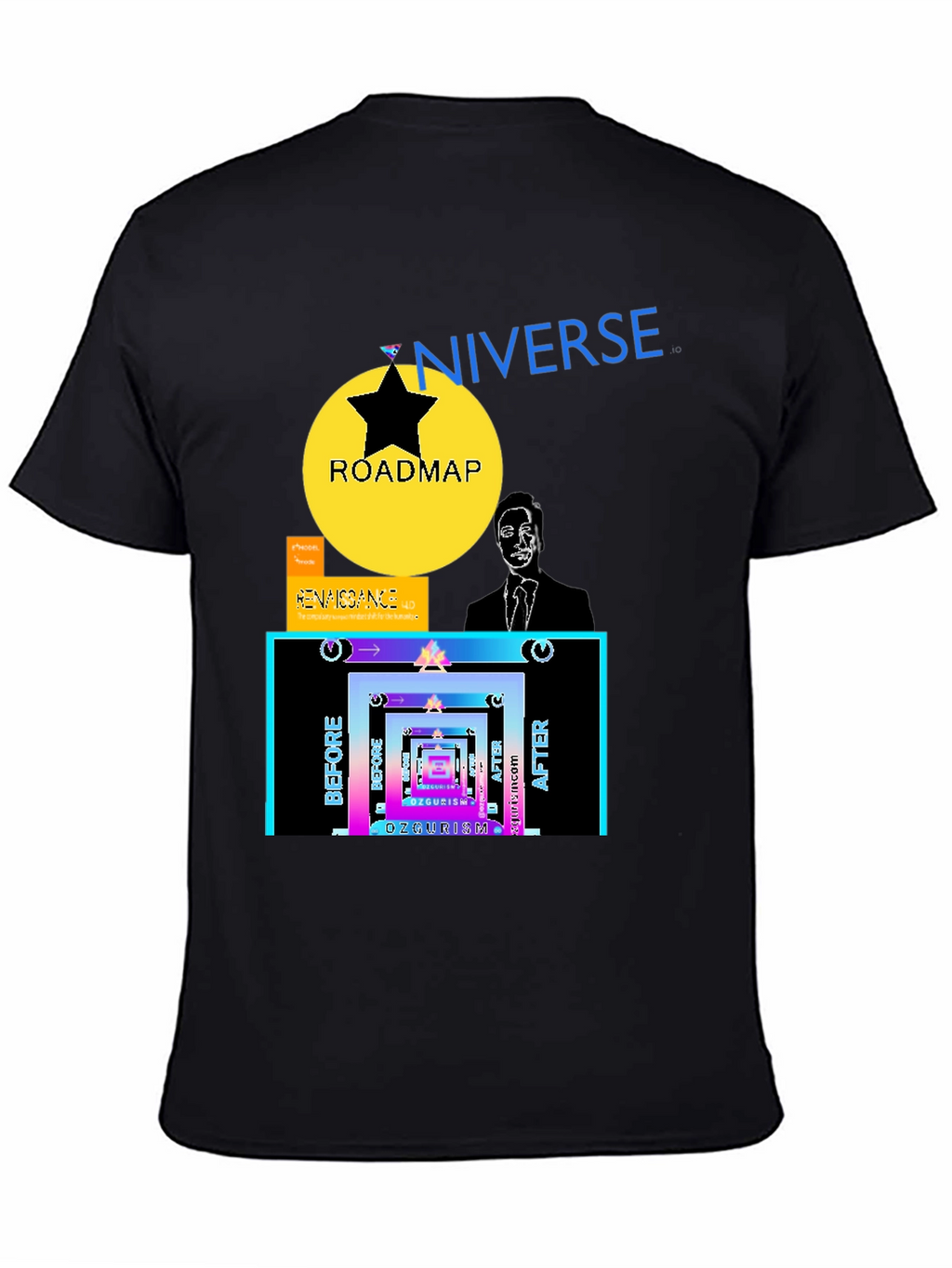 Universe Roadmap Graphic Tee