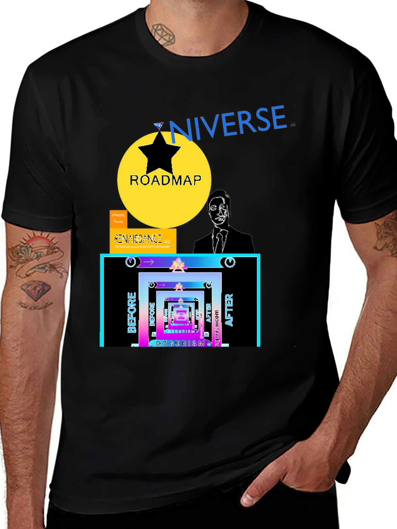 Universe Roadmap Graphic Tee