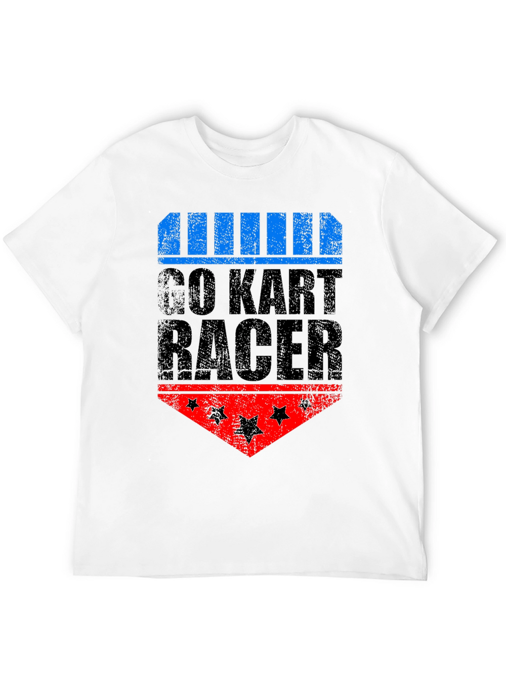 Go Kart Racer Graphic T-Shirt - Cool Racing Tee