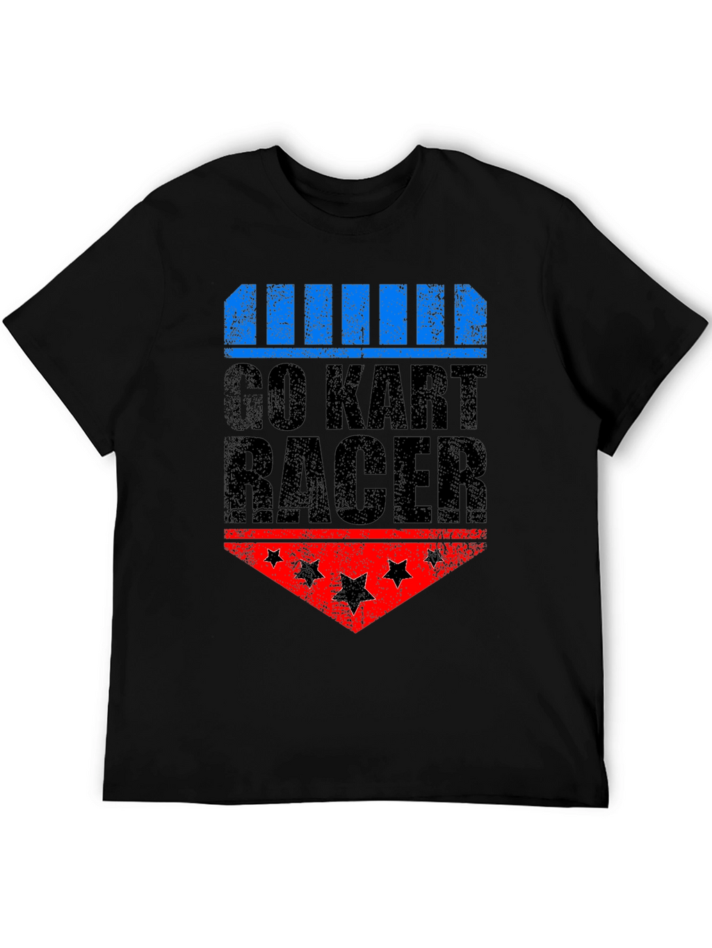 Go Kart Racer Graphic T-Shirt - Cool Racing Tee