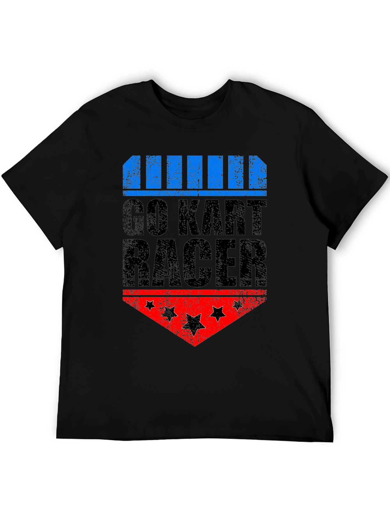 Go Kart Racer Graphic T-Shirt - Cool Racing Tee