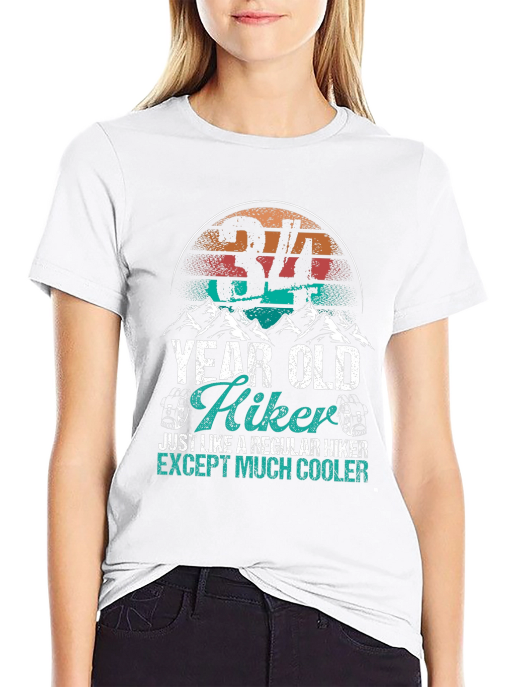 34 Year Old Hiker T-Shirt