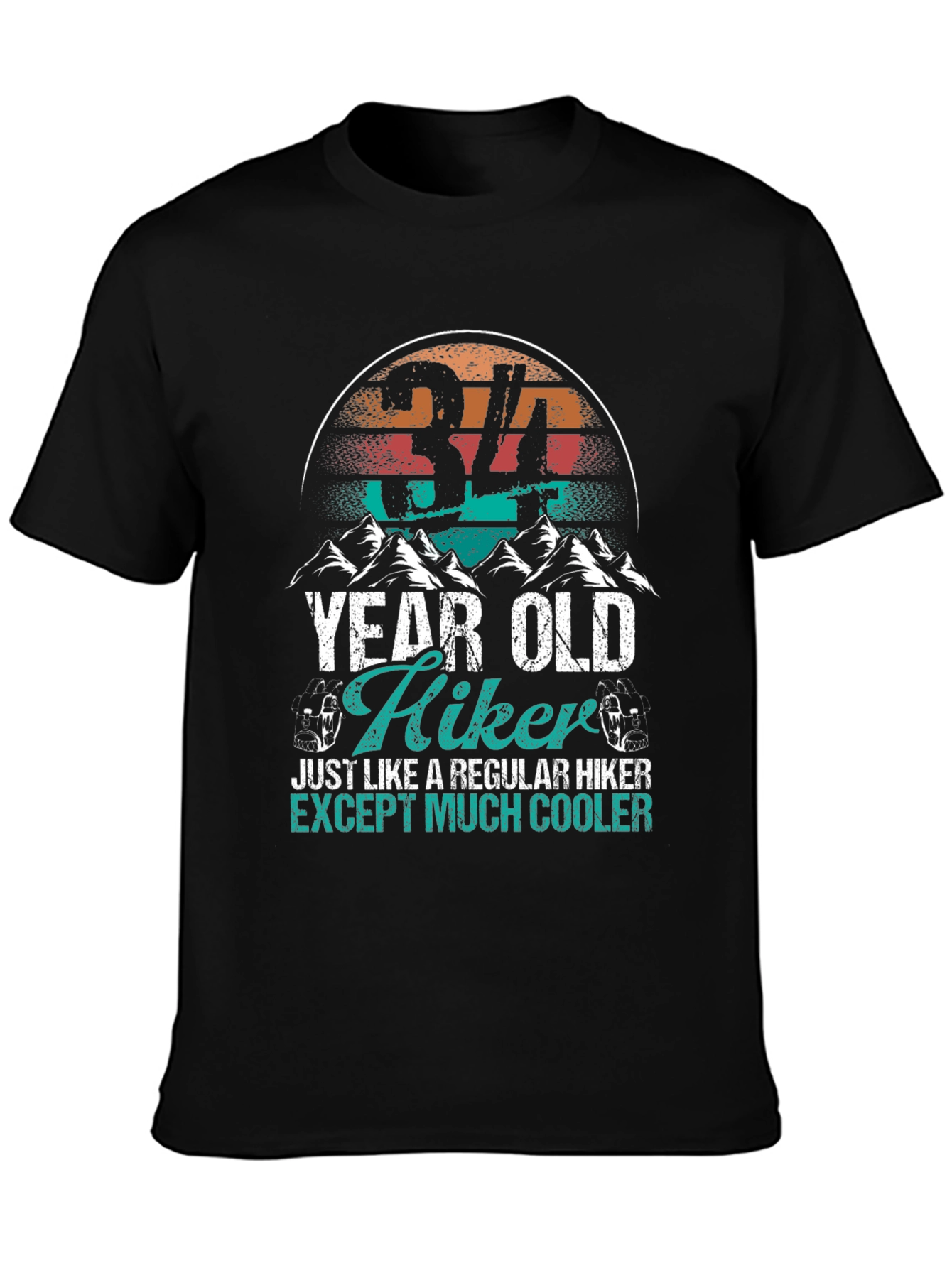 34 Year Old Hiker T-Shirt