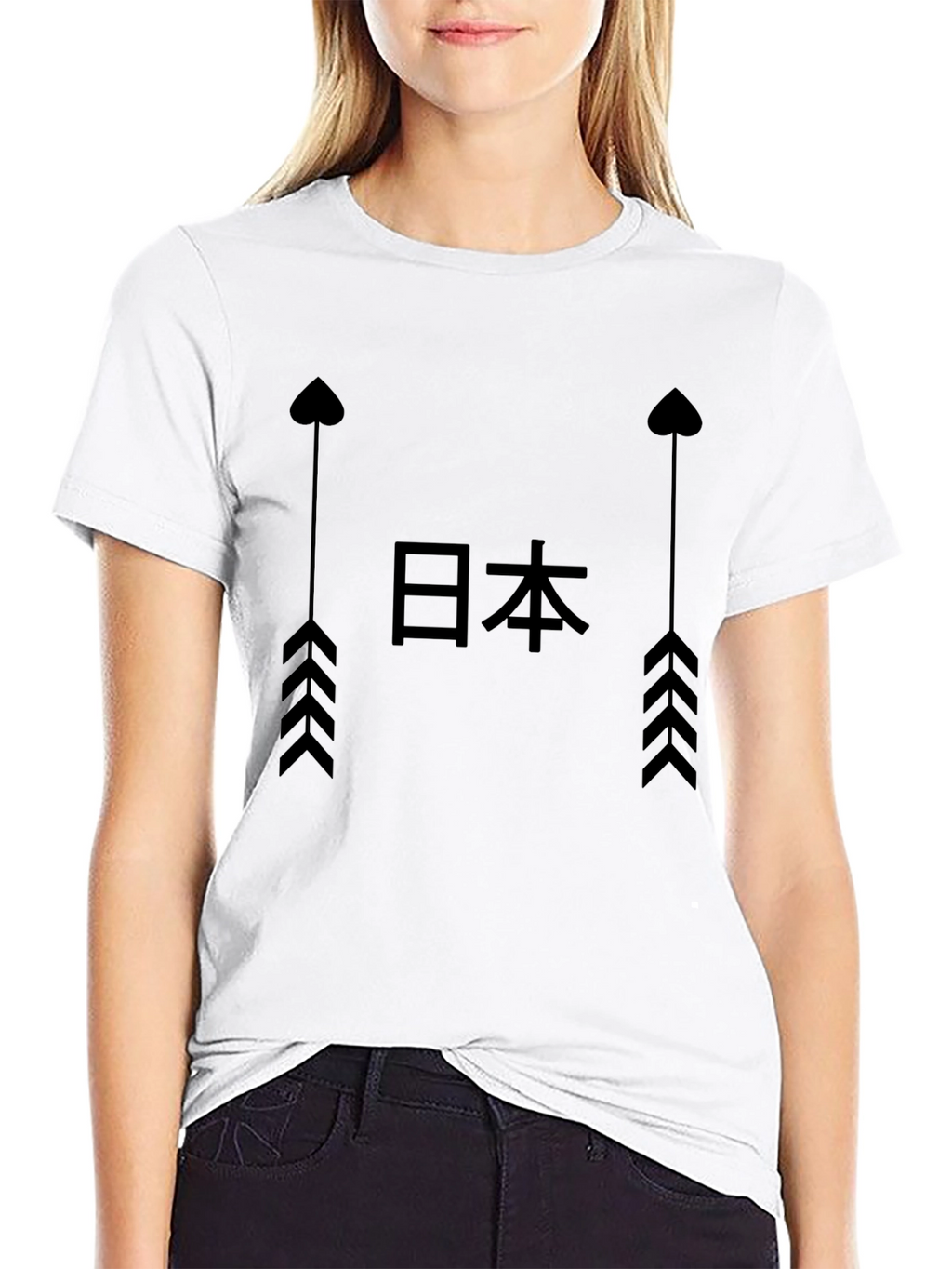 Japanese Arrow Graphic T-Shirt