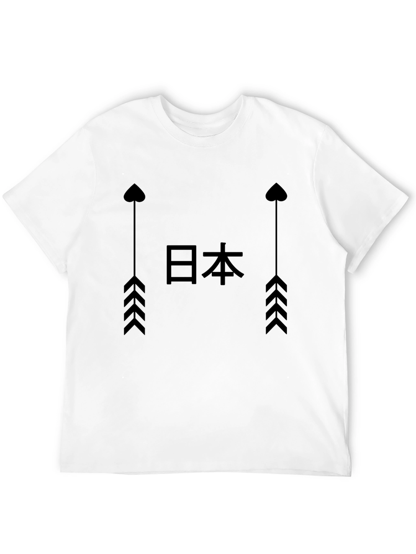 Japanese Arrow Graphic T-Shirt