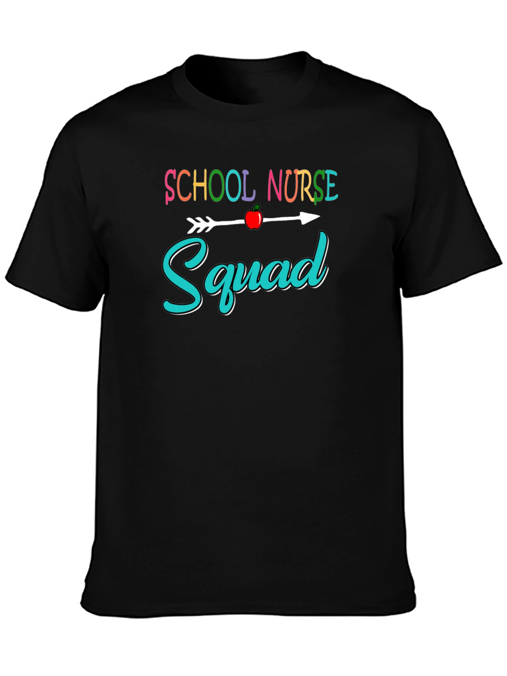 School Nurse Squad Graphic T-Shirt
