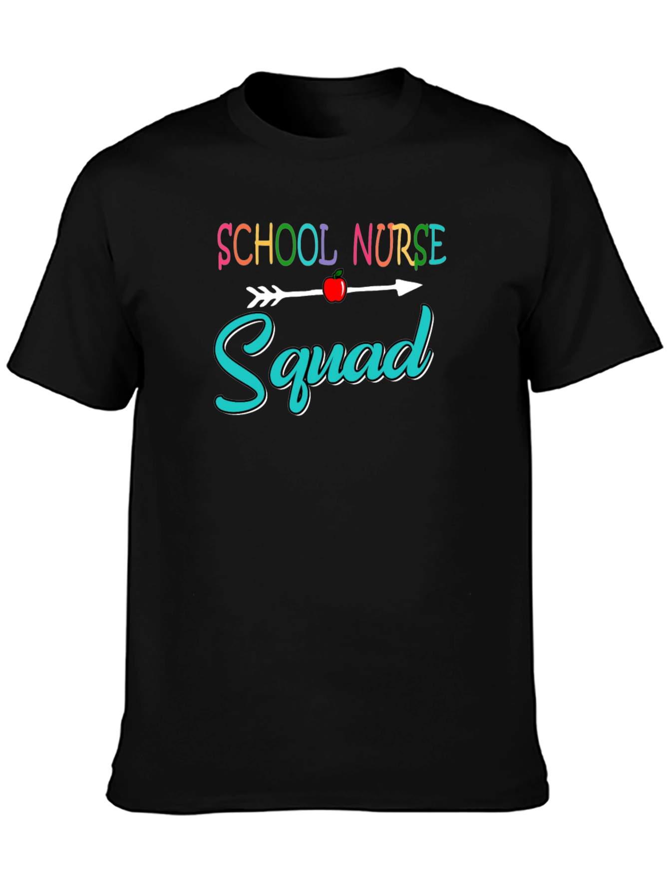 School Nurse Squad Graphic T-Shirt