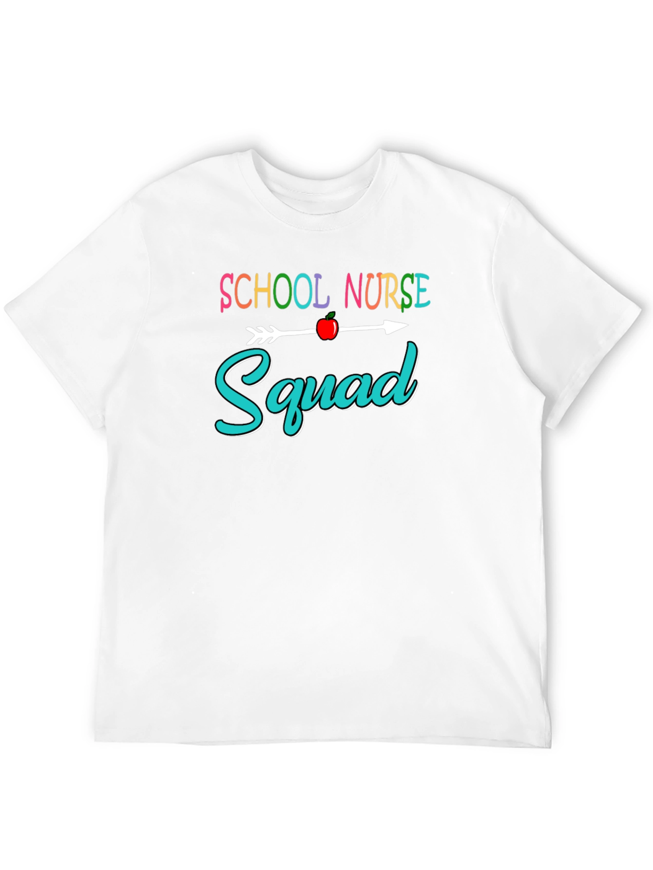 School Nurse Squad Graphic T-Shirt