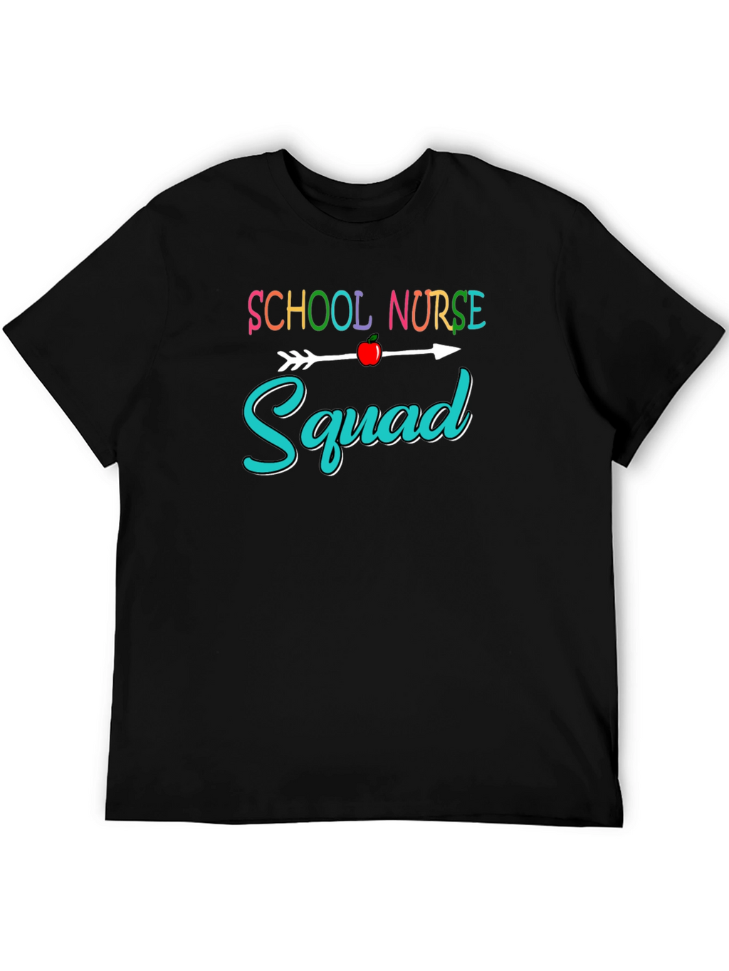 School Nurse Squad Graphic T-Shirt