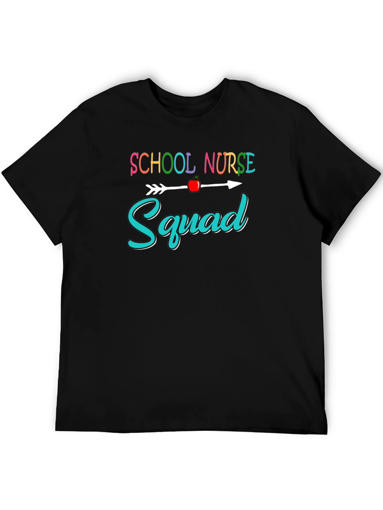 School Nurse Squad Graphic T-Shirt