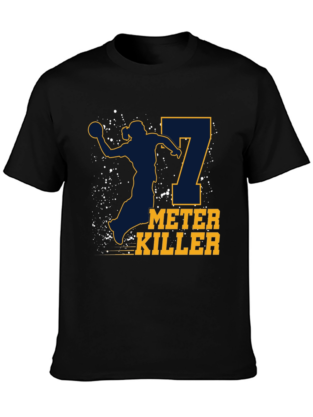 7 Meter Killer Graphic T-Shirt - Handball Player Tee