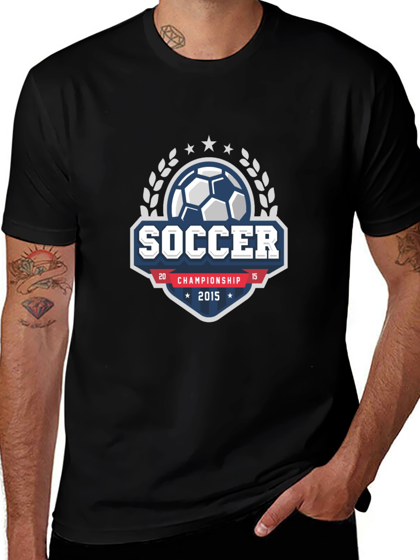 Soccer Championship 2015 Graphic T-Shirt